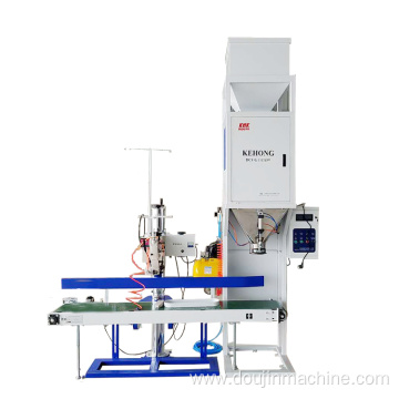 Automatic packaging machine with weighing filling